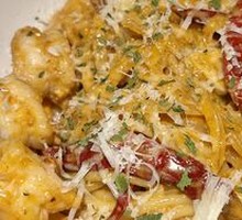 Spicy Cream Seafood Pasta