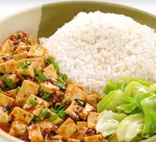 Mapo Tofu Rice Bowl
