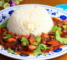 Stir-fried Liver with Rice