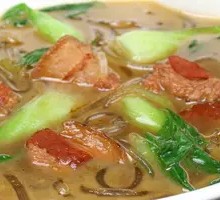 Braised Pork with Glass Noodles