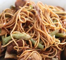 Pork and Green Bean Stew Noodles