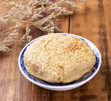 Scallion pancake with egg