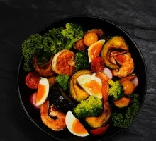 Roasted Baby Pumpkin Warm Salad