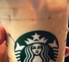 White Peach Frappuccino