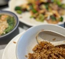 Crispy Pork Bits with Rice