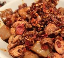 Spicy Chicken with Konjac