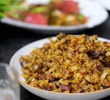 Crispy Pork Bits with Rice