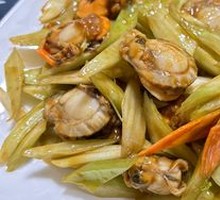 Celery with Scallops