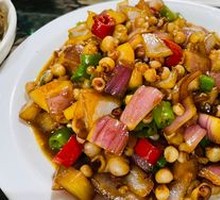 Stir-Fried Sea Ling Mushroom in Sauce