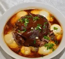 Steamed Egg with Pork Shank
