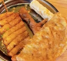 Golden Deep-Fried Egg Roll