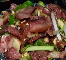 Cold-mixed pig's head meat