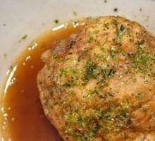 Honey-glazed egg