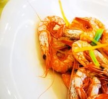 Steamed Sword Prawn