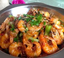 Spicy Stir-Fried Large Shrimp