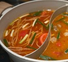 Sour Soup Corn Dumpling Hot Pot