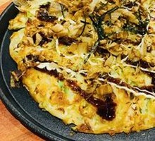 Seafood Okonomiyaki