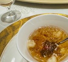 Osmanthus Chicken Head Rice Stewed with Peach Gum