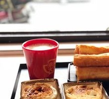 Oil-fried stick with sauce