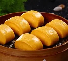 Pumpkin Steamed Bun