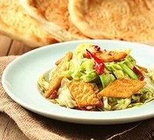 Old Man's Special BaoBao Cabbage with Naan