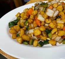 Meat Stir-Fried Dough Balls