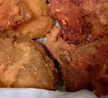 2 Fried Chicken Thighs