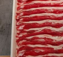 Freshly Sliced Front Lamb Leg Meat