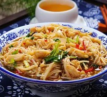 Sweet and Spicy Enoki Mushrooms