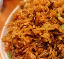 Chanterelle Beef Dry Rice Stir-fry
