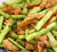 Stir-fried Meat with Green Beans