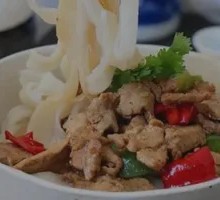 Black Pepper Beef Noodles