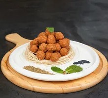 Crispy Pork Knuckle Meatballs