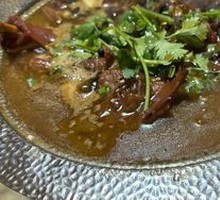 Chicken Stewed with Mushrooms