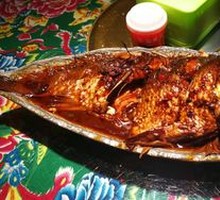 Stewed Carp in Large Pot