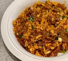 Sour Stir-Fried Egg with Wood Ear Mushrooms