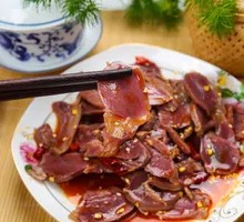 Sauced Duck Gizzard