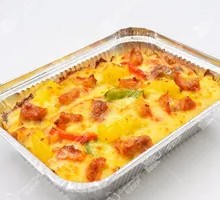 Cheesy Chicken皇 Baked Rice