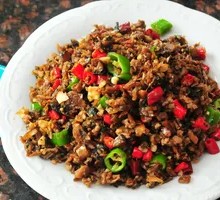 Grandmother's Vegetable Stir-Fry with Eggs over Rice
