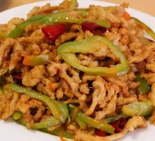 Bell Pepper and Shredded Pork