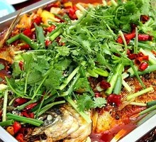 Stinky Bean Sauce Grilled Fish