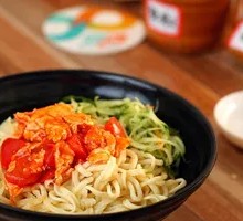 Tomato and Egg Cold Noodles