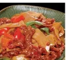 Almond Mushroom Beef Strips