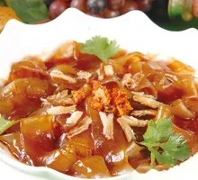 Mixed Wide Noodles Salad