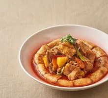 Stir-fried BaoBao Cabbage with Naan