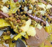 Spicy Duck Blood with Mala