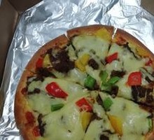 Grilled Meat Pizza