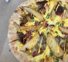 Teriyaki Beef and Potato Pizza