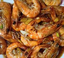 Oil-Braised Sea White Shrimp