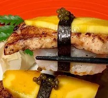 Foie Gras Mango Hand Roll